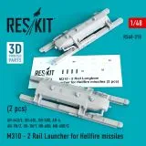 M310 - 2 Rail Launcher for Hellfire missiles 1:48 M310 - 2 Rail Launcher for Hellfire missiles 1:48