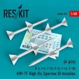 AIM-7F High Vis Sparrow III 1:48 AIM-7F High Vis Sparrow III 1:48
