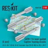 CATM-114 laser guided Captive Training missiles 1:48