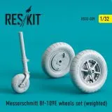 Bf 109E wheels set 1:32