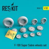 F-100 "Super Sabre" wheels 1:32