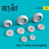 MiG-19 wheels 1:32