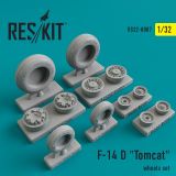 F-14D "Tomcat" wheels 1:32