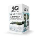 US Air Force European I Camo Colors 1980s (3G)