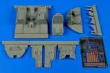 A-1H (AD-6) Skyraider cockpit set for Trumpeter 1:32