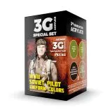 Soviet WWII Pilot Uniform Colors (3G) Soviet WWII Pilot Uniform Colors (3G)