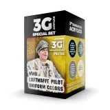 Luftwaffe WWII Pilot Uniform Colors (3G) Luftwaffe WWII Pilot Uniform Colors (3G)