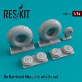 DH.98 "Mosquito" wheels 1:24