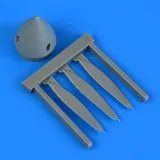 P-40E Warhawk propellers for Hasegawa 1:48 P-40E Warhawk propellers for Hasegawa 1:48