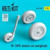 Bf 109K wheels 1:32 Bf 109K wheels 1:32