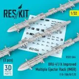 BRU-41/A Improved Multiple Ejector Rack (IMER) 1:32 BRU-41/A Improved Multiple Ejector Rack (IMER) 1:32