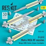 Matra MICA RF missiles 1:32