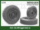 UаZ-452 "Buhanka" Sagged wheels 1:35