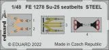 Su-25 seatbelts STEEL 1:48