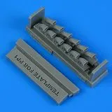 Bf 109F-2/4/6 exhaust for Hasegawa 1:32 Bf 109F-2/4/6 exhaust for Hasegawa 1:32