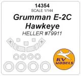 E-2 Hawkeye mask for Heller 1:144 E-2 Hawkeye mask for Heller 1:144