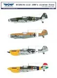 Bf 109/ HA-1112 1990s Airshow Star 1:72