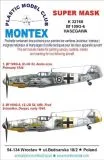 Bf 109G-6 super mask for Hasegawa 1:32