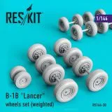 B-1B "Lancer" wheels set 1:144 B-1B "Lancer" wheels set 1:144