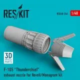 F-105 exhaust nozzle for Revell/Monogram 1:48 F-105 exhaust nozzle for Revell/Monogram 1:48