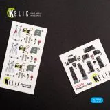 F-4D "Phantom II" interior 3D decals for FineMolds 1:72