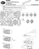Su-25 Frogfoot ADVANCED mask for Zvezda 1:48 Su-25 Frogfoot ADVANCED mask for Zvezda 1:48
