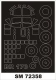 Bristol 170 mask for FLY 1:72 Bristol 170 mask for FLY 1:72