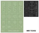 Vicker Wellesley I maxi mask for Valom 1:72 Vicker Wellesley I maxi mask for Valom 1:72