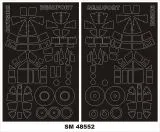 Bristol Beaufort mask for ICM 1:48