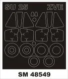 Su-25 mask for Zvezda 1:48