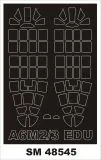 A6M2/3 ZERO mask for Eduard 1:48