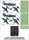 SB2C-4 Helldiver super mask for Revell 1:48 SB2C-4 Helldiver super mask for Revell 1:48