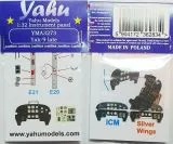 Yak-9 late - Instrument panel 1:32