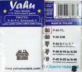 P-40 F/L Kittyhawk II - Instrument panel 1:72