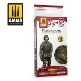 German Flecktarn Camouflage color set