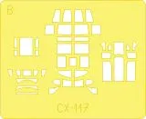 Lancaster B Mk. I/Mk. III mask for Hasegawa 1:72