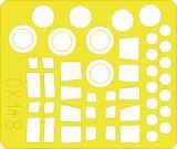 C-130H/ J mask for Italeri 1:72