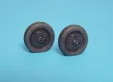 Bf 109G wheels & paint masks - (Type A) 1:48