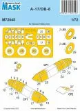 A-17/DB-8 mask for MPM/ Special Hobby 1:72 A-17/DB-8 mask for MPM/ Special Hobby 1:72