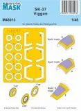 SK-37 Viggen MASK 1:48