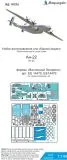 An-22 P.E. set (color) for E.E./ A&A Models 1:144 An-22 P.E. set (color) for E.E./ A&A Models 1:144
