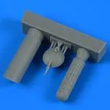 Su-25 Frogfoot open airbrake parachute 1:48