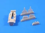 P-39D,F,K,M,N,Q wheel bays for Hasegawa 1:48