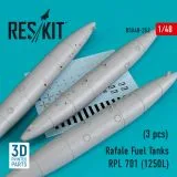 Rafale Fuel Tanks RPL 701 1:48 Rafale Fuel Tanks RPL 701 1:48