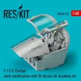 F-111C Cockpit early for Academy 1:48