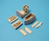 AV-8B Harrier II wheel bays für Hasegawa 1:48