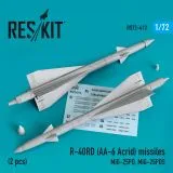 R-40RD (AA-6 Acrid) missiles 1:72