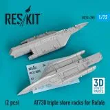 Rafale AT730 triple store racks 1:72