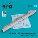 AN / ALQ-119 ECM pod (long length version) 1:72