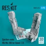 Mb Mk.10B Ejection seats for Hawk T.1A 1:72
